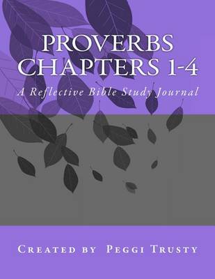 Book cover for Proverbs, Chapters 1-4
