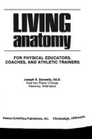 Cover of Living Anatomy