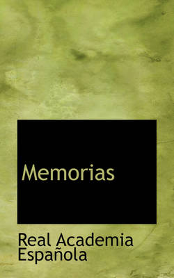 Book cover for Memorias