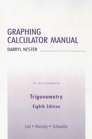 Cover of Graphing Calculator Manual