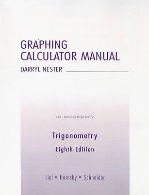 Book cover for Graphing Calculator Manual