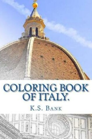 Cover of Coloring Book of Italy.