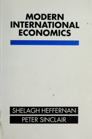 Cover of Modern International Economics