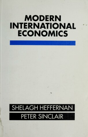 Book cover for Modern International Economics