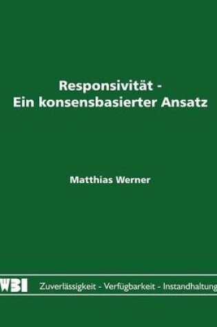 Cover of Responsivität - Ein konsensbasierter Ansatz