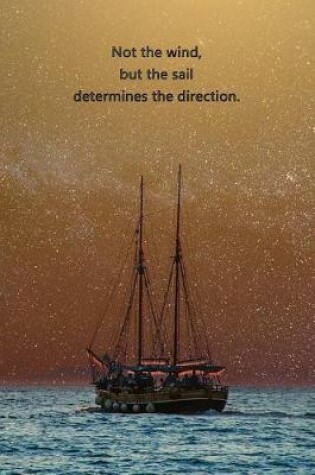 Cover of Not the wind, but the sail determines the direction.