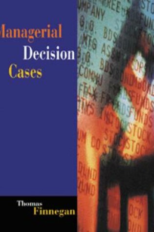 Cover of Managerial Decision Cases