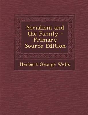 Book cover for Socialism and the Family