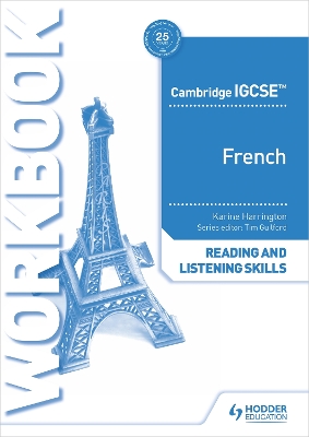 Book cover for Cambridge IGCSE (TM) French Reading and Listening Skills Workbook