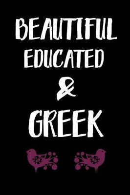 Book cover for Beautiful Educated Greek