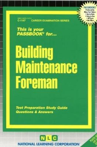 Cover of Building Maintenance Foreman