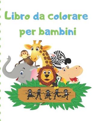 Cover of Libro da colorare per bambini