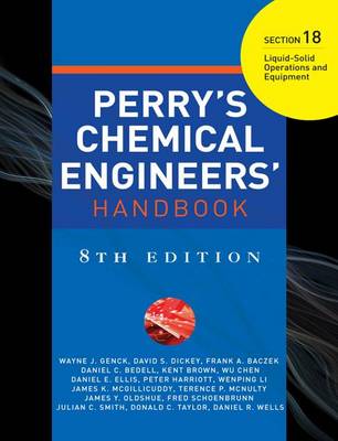 Book cover for Perry's Chemical Engineer's Handbook, 8th Edition, Section 18