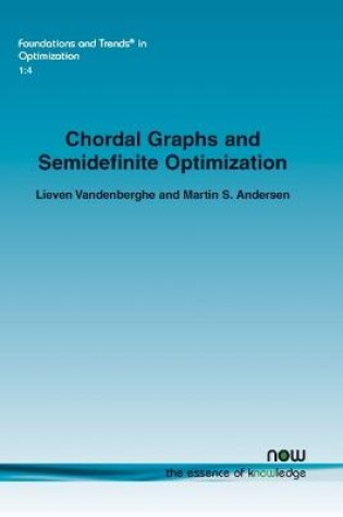 Cover of Chordal Graphs and Semidefinite Optimization