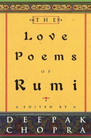 Cover of The Love Poems Of Rumi