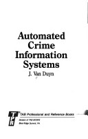 Book cover for Automated Crime Information Systems