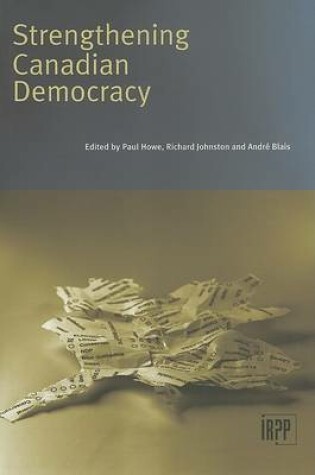 Cover of Strengthening Canadian Democracy