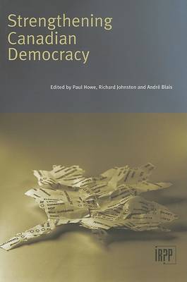 Book cover for Strengthening Canadian Democracy