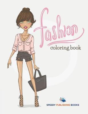 Book cover for Fashion Coloring Book