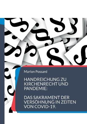 Cover of Handreichung zu Kirchenrecht und Pandemie