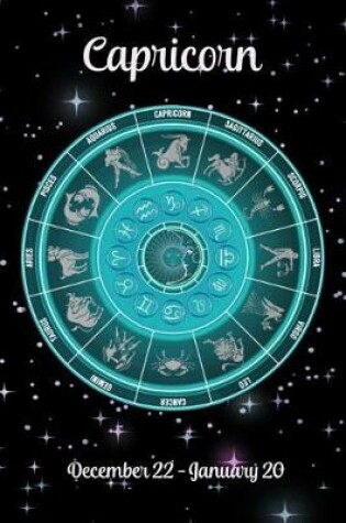 Cover of Zodiac Undated Weekly Planner - Capricorn December 22 - January 20