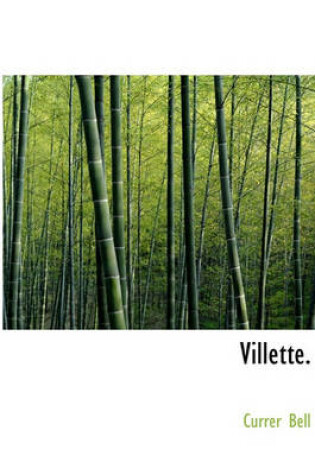 Cover of Villette.