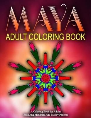 Book cover for MAYA ADULT COLORING BOOKS - Vol.19