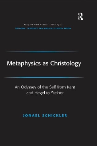 Cover of Metaphysics as Christology