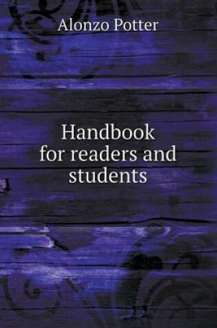 Cover of Handbook for readers and students