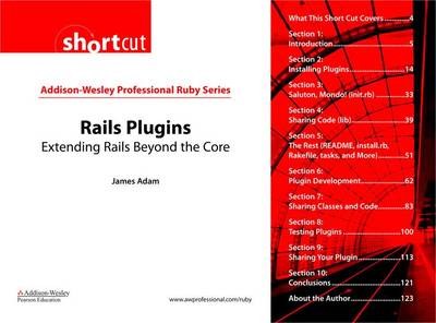 Book cover for Rails Plugins