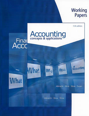 Book cover for Accounting: Concepts and Applications or Financial Accounting