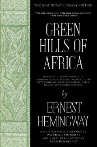 Cover of Green Hills of Africa