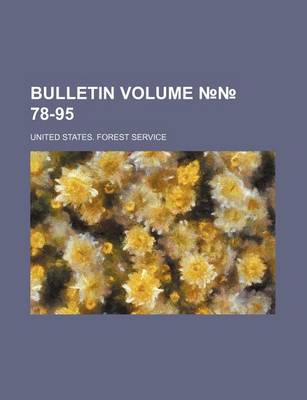 Book cover for Bulletin Volume 78-95