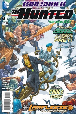 Cover of Threshold Vol. 1: The Hunted (The New 52)