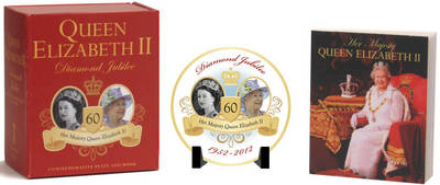 Book cover for Queen Elizabeth II Diamond Jubilee Commemorative Plate and Book