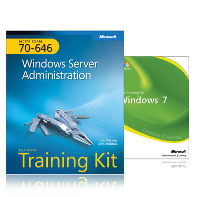 Book cover for MCITP Self-paced Training Kit and Online Course Bundle (exam 70-646): Windows Server 2008 Administration