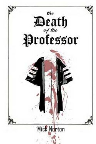 Cover of The Death of the Professor