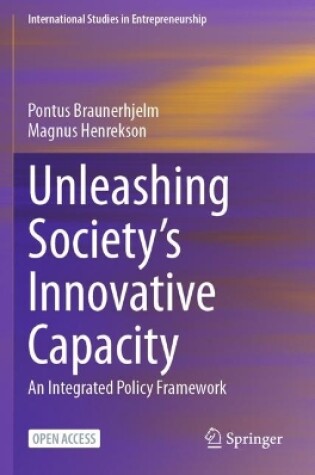 Cover of Unleashing Society’s Innovative Capacity