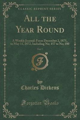 Book cover for All the Year Round, Vol. 7