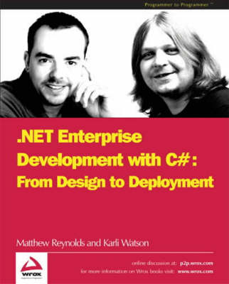 Book cover for NET Enterprise Development in C#