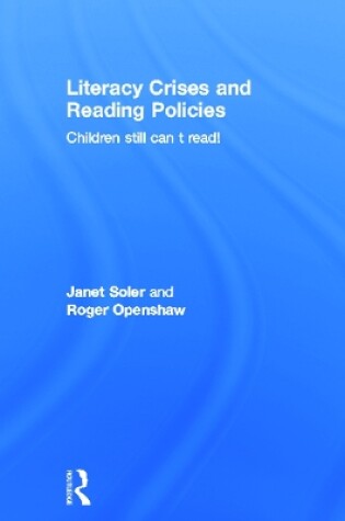 Cover of Literacy Crises and Reading Policies