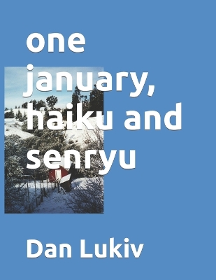 Book cover for one january, haiku and senryu