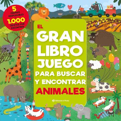 Cover of El gran libro juego para buscar y encontrar animales