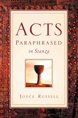 Book cover for Acts Paraphrased in Stanza