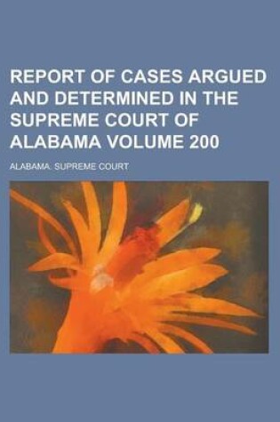 Cover of Report of Cases Argued and Determined in the Supreme Court of Alabama (58)