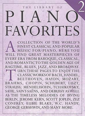Book cover for Library of Piano Favorites