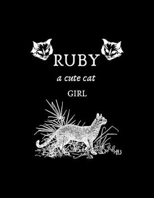 Book cover for RUBY a cute cat girl