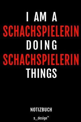 Book cover for Notizbuch für Schach Spielerin