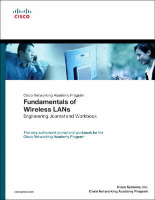 Book cover for Fundamentals of Wireless LANs Engineering Journal and Workbook (Cisco Networking Academy)