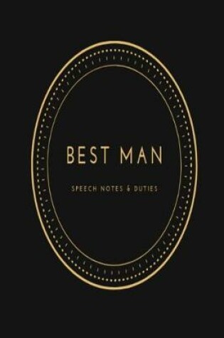 Cover of Best Man Speech Notes & Duties
